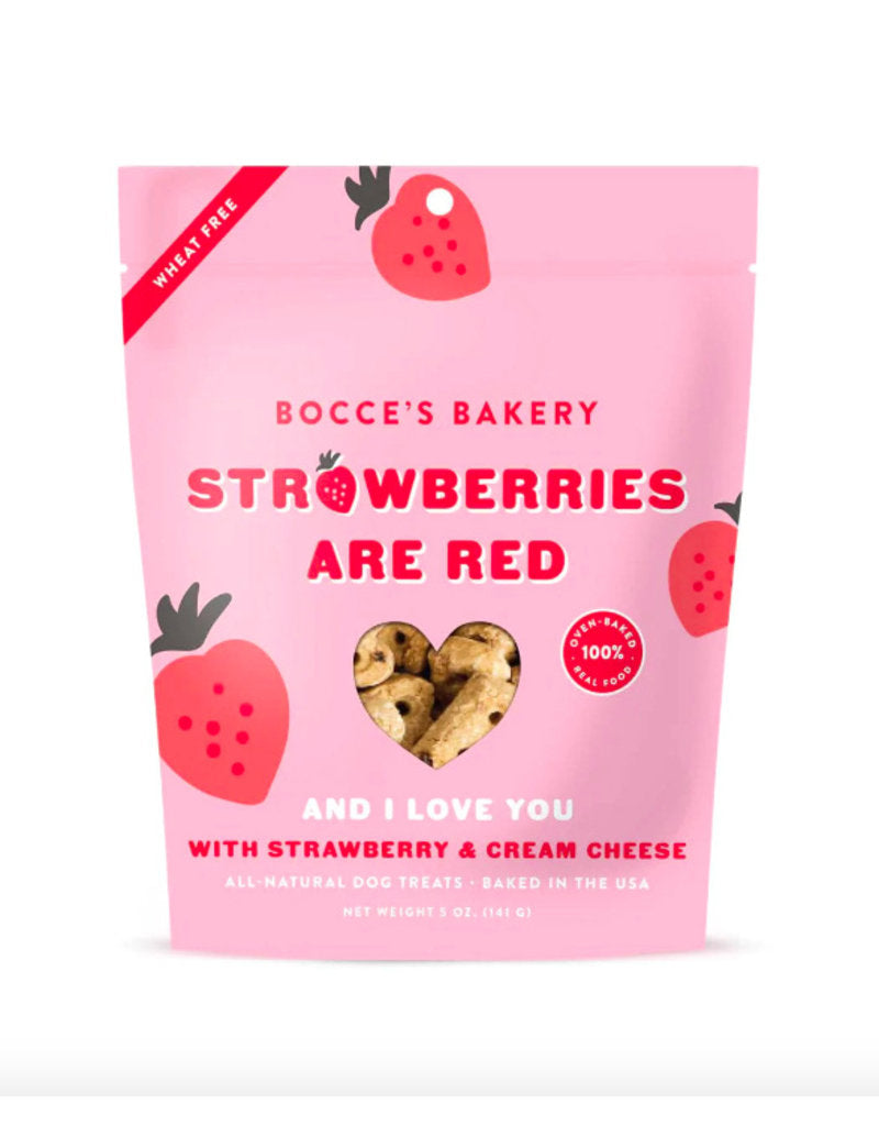 Bocce's Valentine Strawberries Are Red & I Love You 5 oz