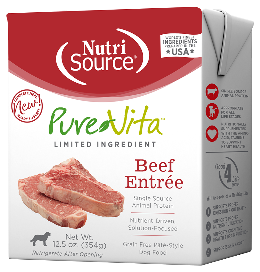 Pure Vita Grain-Free Beef Entree