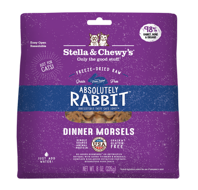 Stella & Chewy's Cat Freeze-Dried Absolutely Rabbit Stella & Chewy's Cat Freeze-Dried Absolutely Rabbit