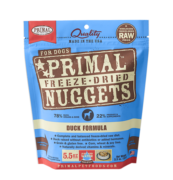 Primal Freeze-Dried  Duck, Turkey & Fish Formula