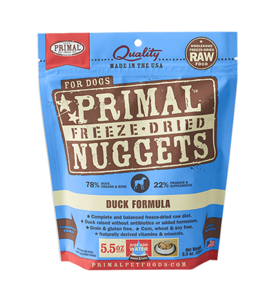 Primal Freeze-Dried  Duck, Turkey & Fish Formula Primal Freeze-Dried  Duck, Turkey & Fish Formula