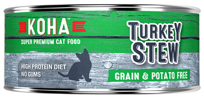 Koha Cat Grain-Free Turkey Stew Koha Cat Grain-Free Turkey Stew