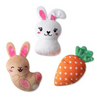 Fringe Can't Stop The Hop Small Plush Dog Toys Set Of 3 Fringe Can't Stop The Hop Small Plush Dog Toys Set Of 3