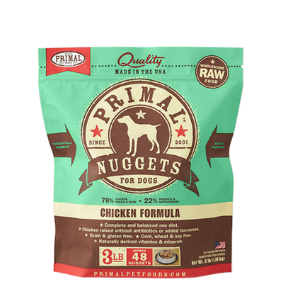 Primal Raw Frozen Chicken Formula Primal Raw Frozen Chicken Formula