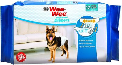Four Paws Wee Wee Disposable Diapers Four Paws Wee Wee Disposable Diapers
