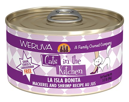 Weruva Cats in the Kitchen La Isla Bonita Mackerel & Shrimp Au Jus