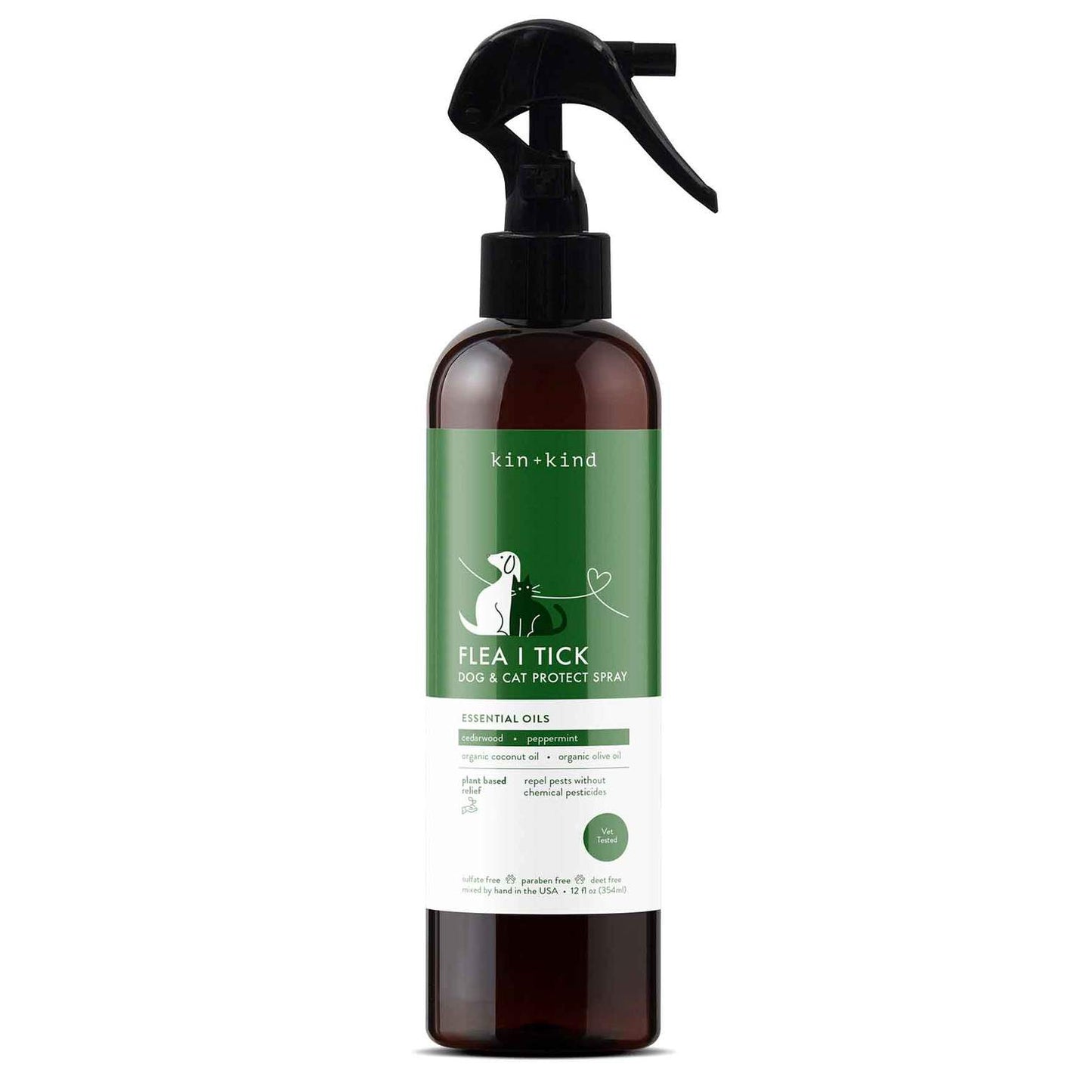 Kin + Kind Flea & Tick Spray 12 oz.