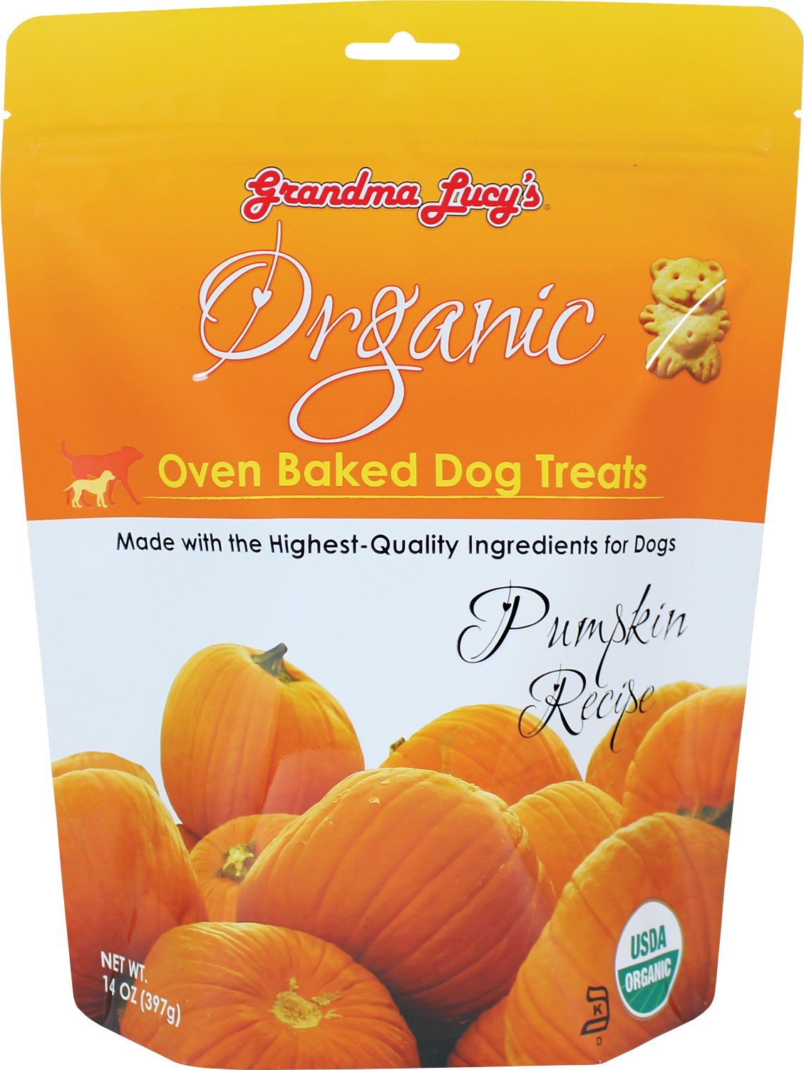 Grandma Lucys Organic Treats Pumpkin 14 oz.