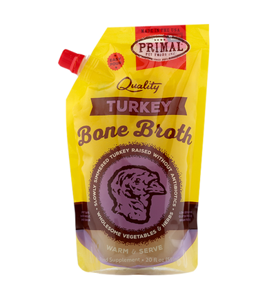 Primal Bone Broth Turkey 20 oz. Primal Bone Broth Turkey 20 oz.