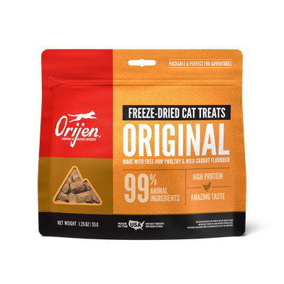 Orijen Original Freeze-Dried Cat Treats 1.25 oz. Orijen Original Freeze-Dried Cat Treats 1.25 oz.