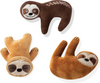 Fringe Basics Sloth 3 Pcs Toy Set Fringe Basics Sloth 3 Pcs Toy Set