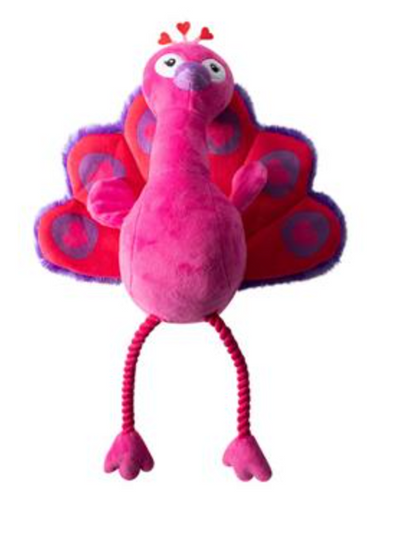 Fringe Queen of Hearts Plush Dog Toy Fringe Queen of Hearts Plush Dog Toy