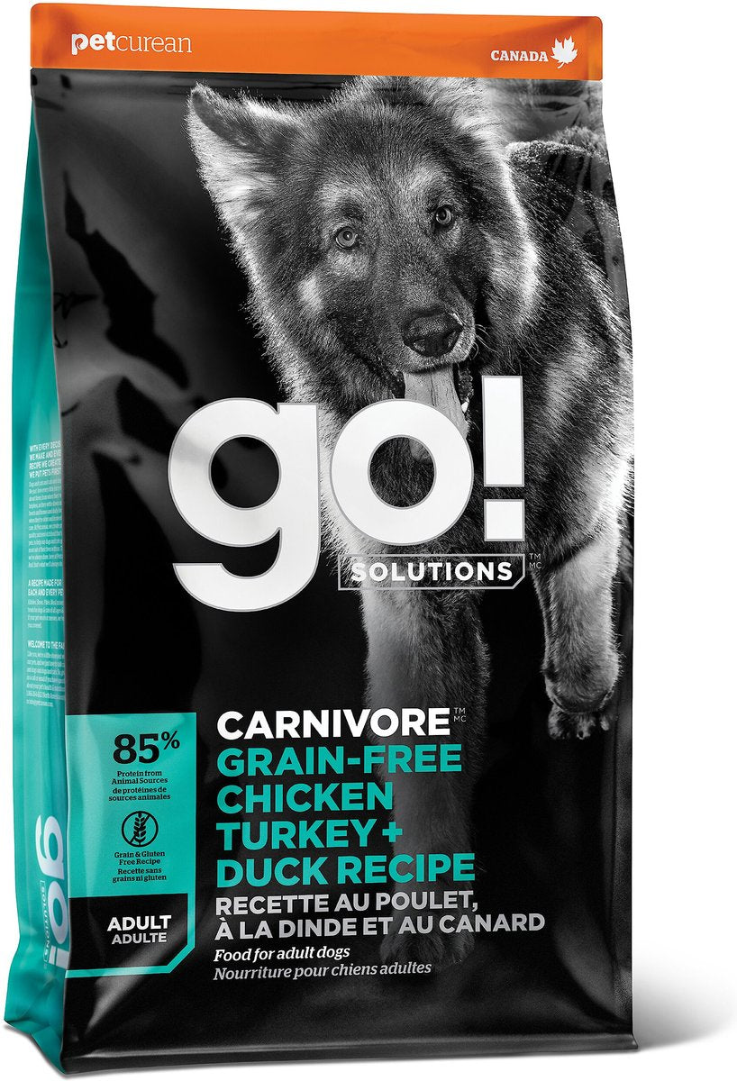 Go! Carnivore Grain Free Chicken, Turkey & Duck Adult