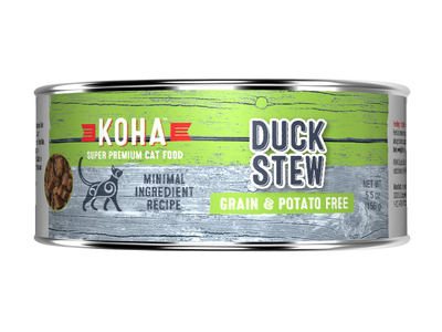 Koha Cat Grain-Free Duck Stew Koha Cat Grain-Free Duck Stew