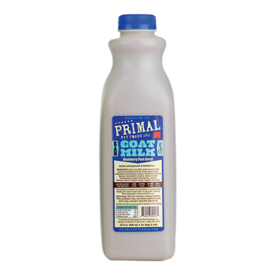 Primal Blueberry Pom-Burst Goat Milk 1 qt. Primal Blueberry Pom-Burst Goat Milk 1 qt.