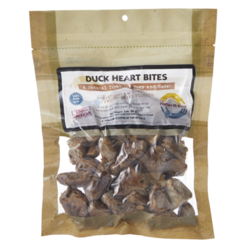 Fresh is Best Duck Heart Bites 3 oz.