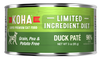Koha Cat Limited Ingredient Duck Pate Koha Cat Limited Ingredient Duck Pate