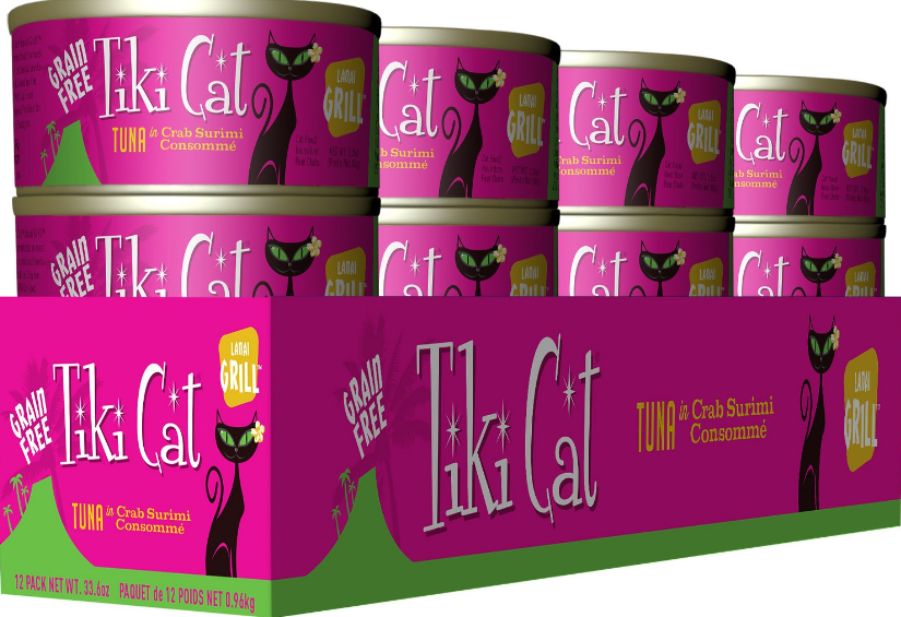 Tiki Cat Grill Tuna in Crab Surimi Consomme