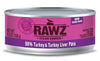 Rawz Cat 96% Turkey & Turkey Liver Pate Rawz Cat 96% Turkey & Turkey Liver Pate