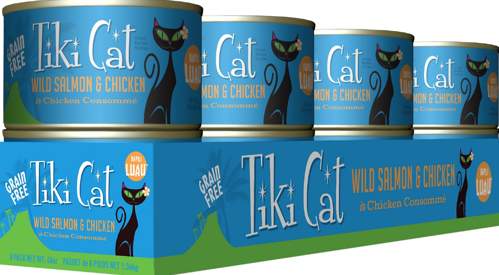 Tiki Cat Wild Salmon & Chicken in Chicken Consomme