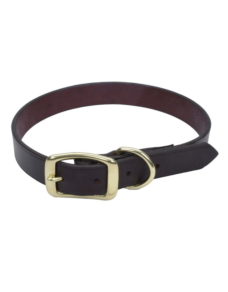 Coastal Latigo Brown Leather With Brass