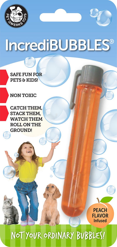 Pet Qwerks Doggy IncrediBubbles Peach Pet Qwerks Doggy IncrediBubbles Peach