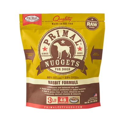 Primal Raw Frozen Rabbit Formula Primal Raw Frozen Rabbit Formula