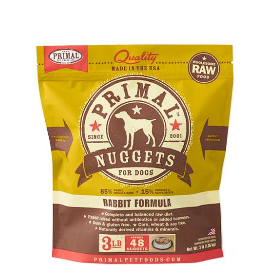 Primal Raw Frozen Rabbit Formula