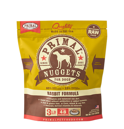 Primal Raw Frozen Rabbit Formula Primal Raw Frozen Rabbit Formula