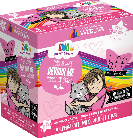 Weruva BFF OMG Tuna & Duck Devour Me Pouch