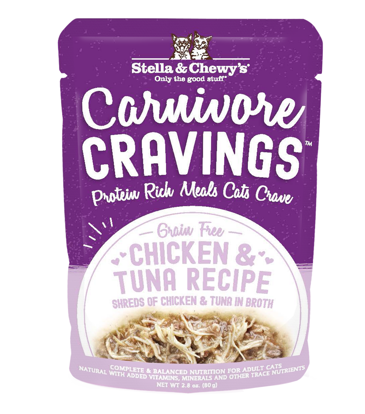 Stella & Chewy's Cat Carnivore Cravings Chicken & Tuna Pouch