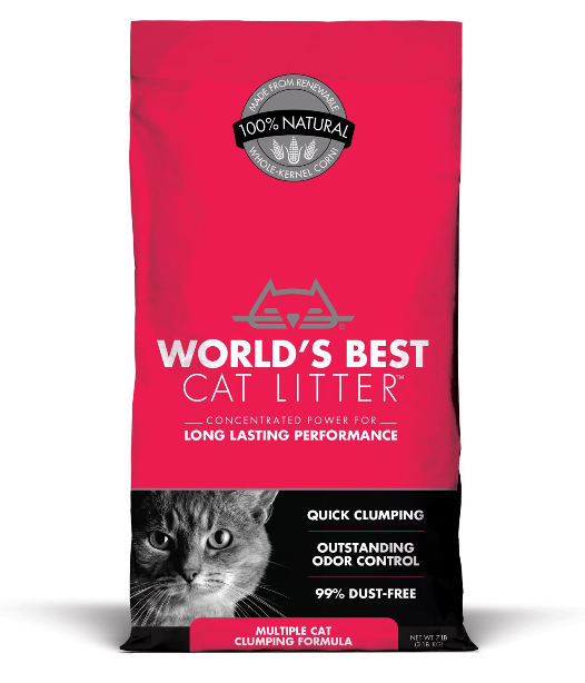 Worlds Best Multi-Cat Clumping Litter