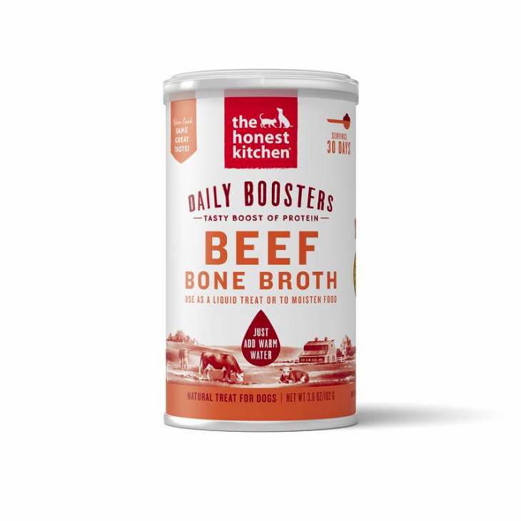 Honest Kitchen Beef Bone Broth 3.6 oz.