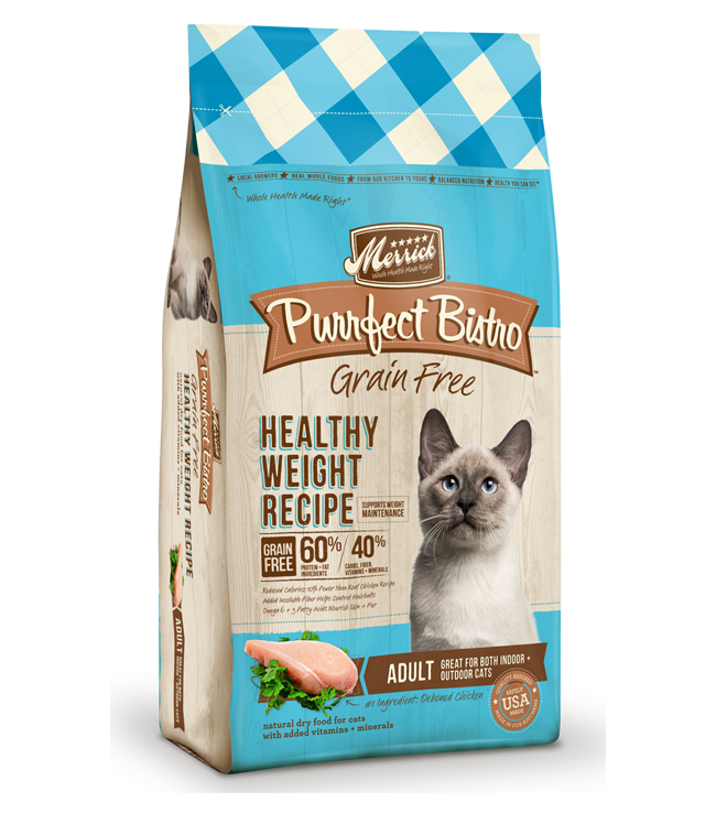 Merrick Purrfect Bistro Grain-Free Healthy Weight Recipe