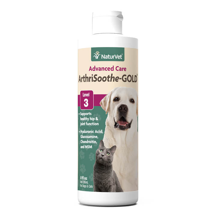 NaturVet ArthriSoothe-Gold Advanced Care Liquid Level 3