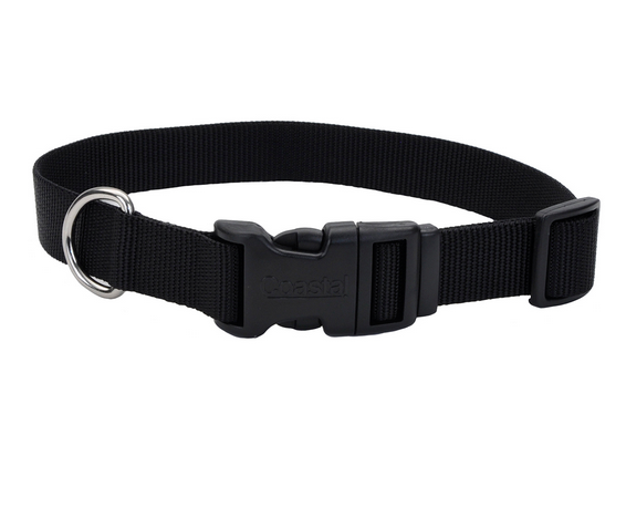 Coastal Adjustable Dog Collar with Plastic Buckle