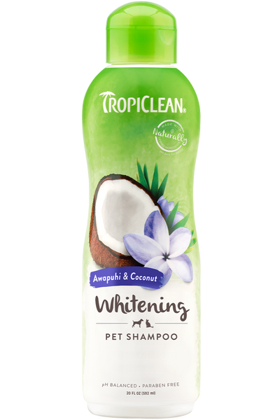 Tropiclean Awapuhi & Coconut Whitening Shampoo 20 oz.