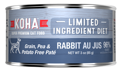 Koha Cat Limited Ingredient Rabbit Au Jus Koha Cat Limited Ingredient Rabbit Au Jus