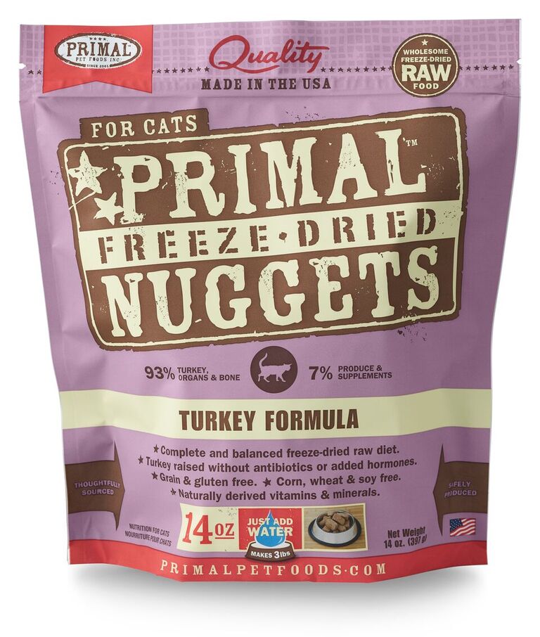 Primal Cat Freeze-Dried Turkey Formula