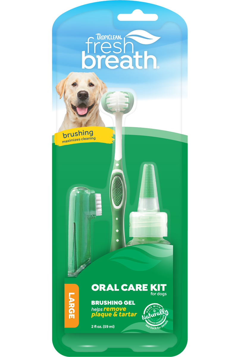 Tropiclean Fresh Breath Oral Care Kit