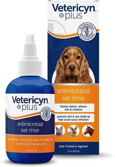 Vetericyn Antimicrobal Ear Rinse 3 oz. Vetericyn Antimicrobal Ear Rinse 3 oz.