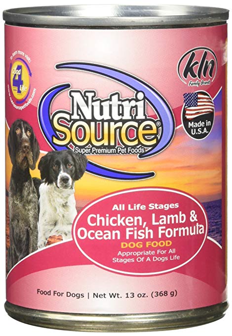 Nutri Source Chicken, Lamb & Ocean Fish Formula