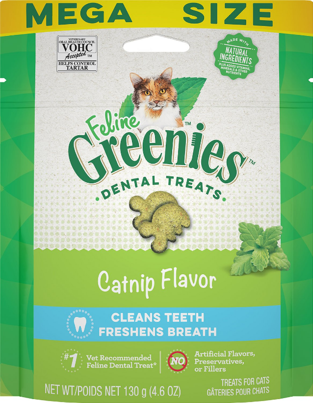 Greenies Feline Catnip Flavored