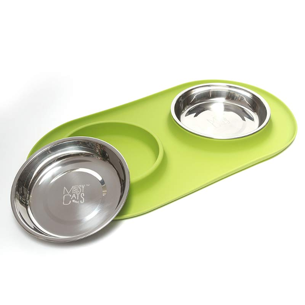 Messy Cats Double Silicone Diner
