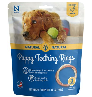 N-Bone Puppy Teething Rings Chicken Flavor N-Bone Puppy Teething Rings Chicken Flavor