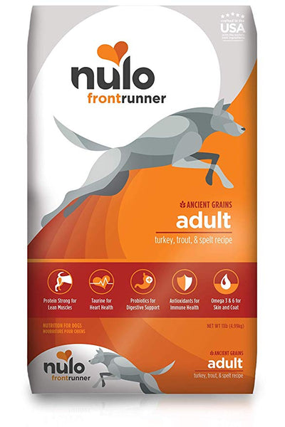 Nulo Front Runner Adult Turkey Trout & Spelt Nulo Front Runner Adult Turkey Trout & Spelt