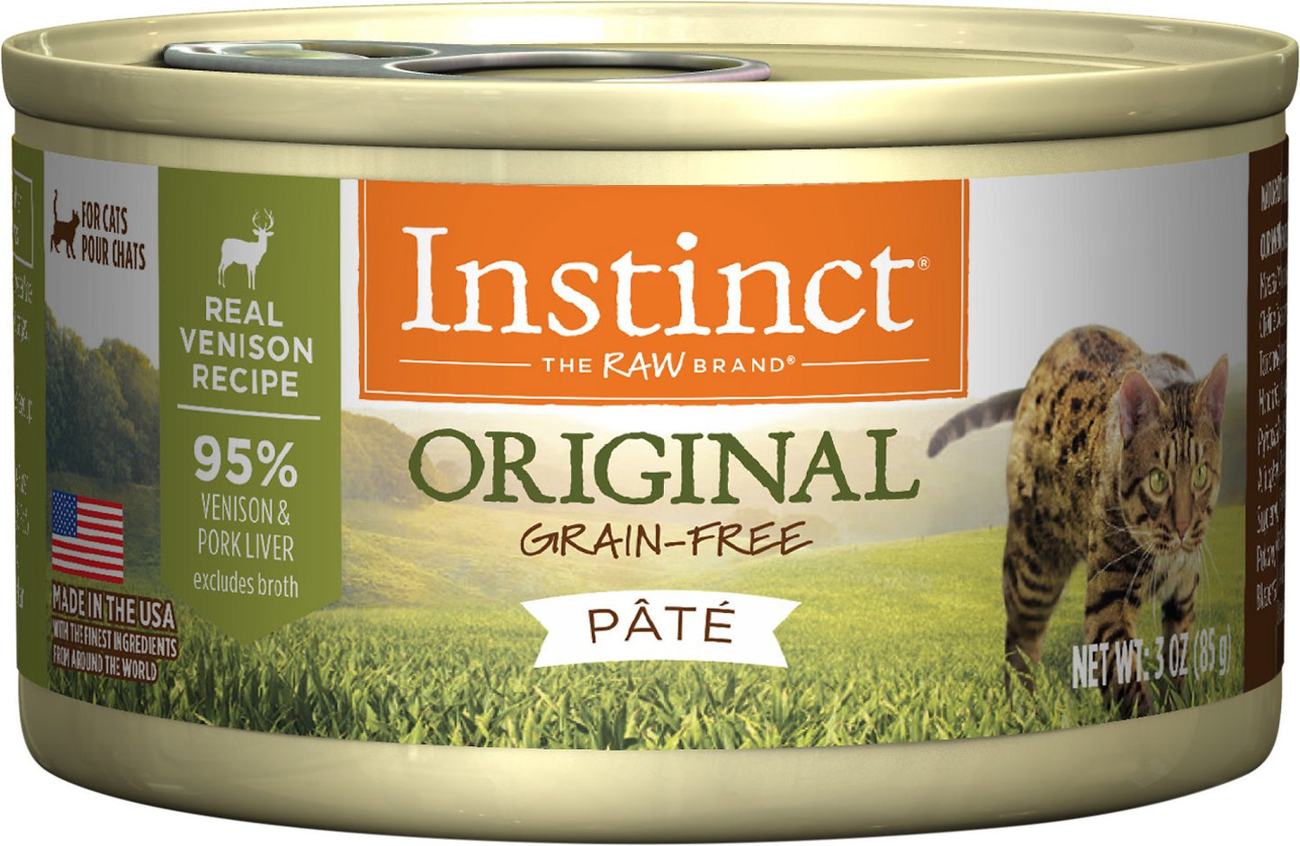 Nature's Variety Instinct Cat Grain-Free Real Venison Recipe