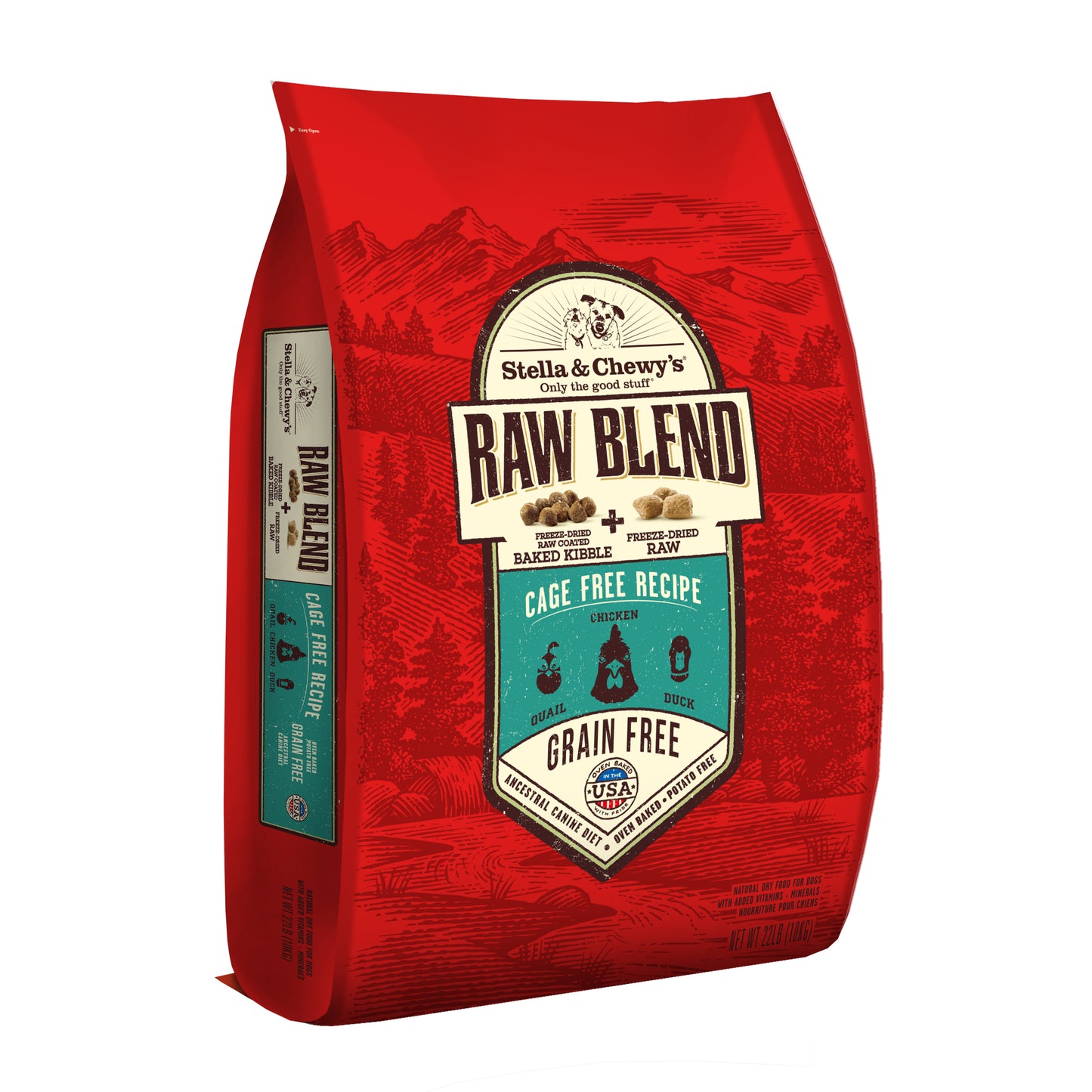 Stella & Chewy's Cage-Free Raw Blend Kibble