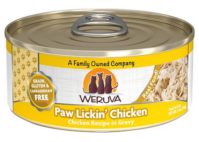 Weruva Cat Grain-Free Paw Lickin' Chicken in Gravy Weruva Cat Grain-Free Paw Lickin' Chicken in Gravy