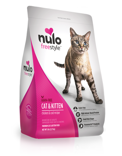 Nulo Grain-Free Cat & Kitten Chicken & Cod Nulo Grain-Free Cat & Kitten Chicken & Cod
